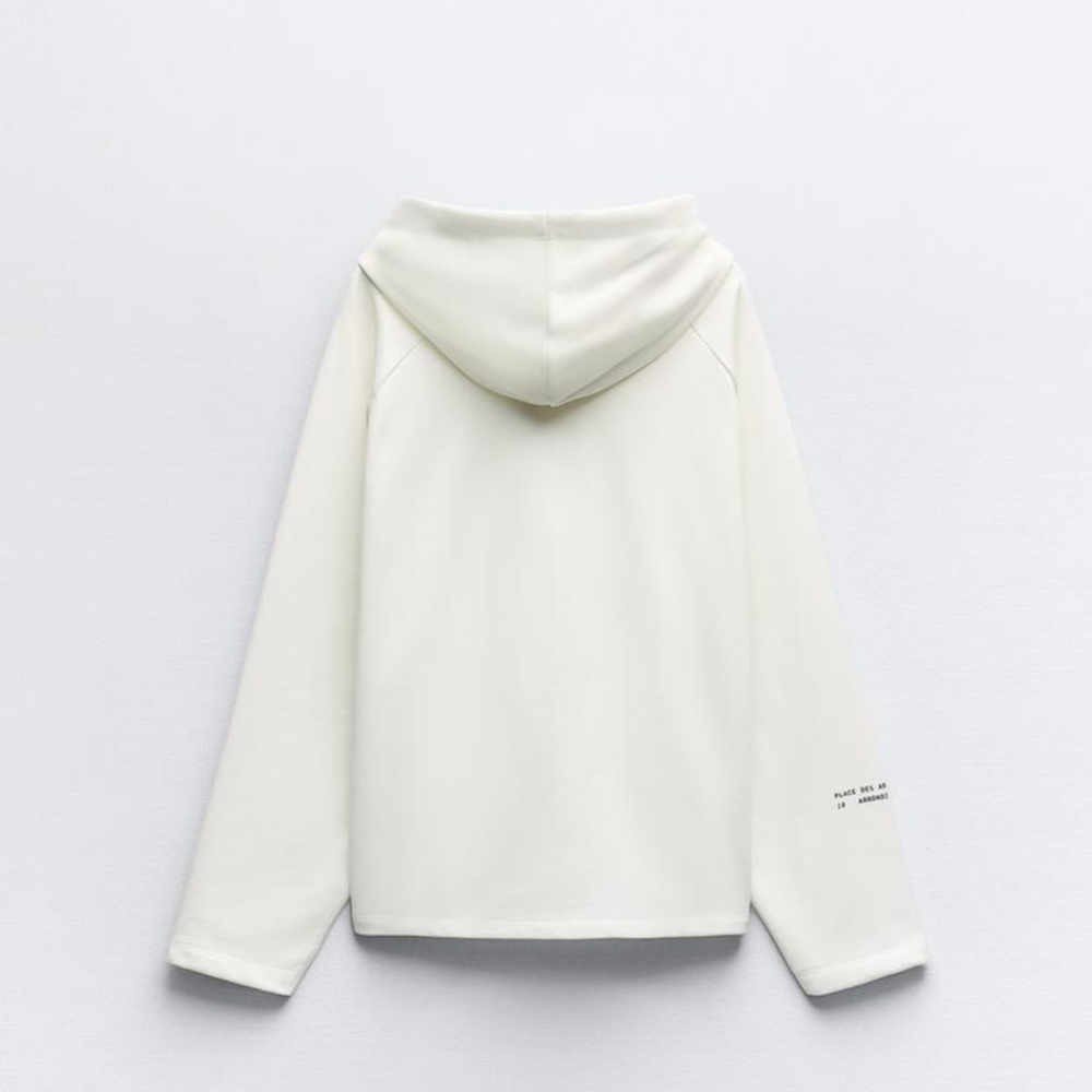 EMBROIDERED HOODIE SWEATSHIRT SIZE S - Picture 7 of 10